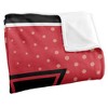 Northwestern Oklahoma State University Logo Dots Silky Touch Blanket White 50x60 - 3 of 4