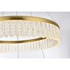Elegant Lighting Rune 2 - Light Chandelier in  Satin Gold - 4 of 4