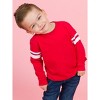 RuggedButts Toddler Boys Racing Stripe Long Sleeve Shirt - 3 of 4