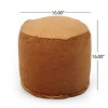 Vynxaria Shimon Cylinder Pouf ¨C Versatile Ottoman & Floor Cushion for Any Space - 2 of 4
