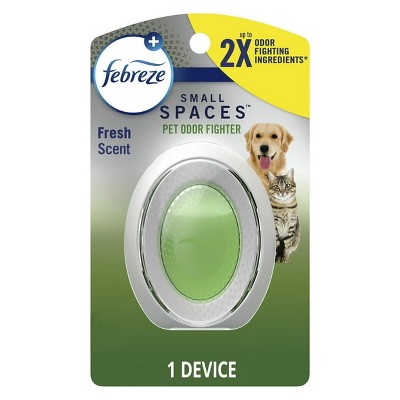 Febreze SMALL SPACES Pet Odor Eliminator Air Freshener, Fresh, 1 count