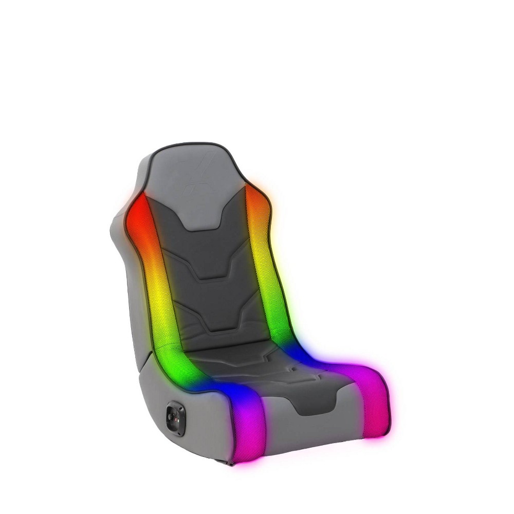 X Rocker cosmos RGB 2.0 LED gaming floor rocker  Black