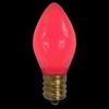 Northlight Pack of 25 Opaque Pink C7 Christmas Replacement Bulbs - image 2 of 4