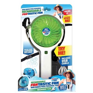 Shawshank LEDz Fantastic Fan 7.5 in. H Mini Rechargeable Fan - 1 of 1