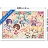Trends International Hatsune Miku - Floral Fantasy Framed Wall Poster Prints - 3 of 4