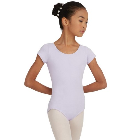 Capezio Lavender Women's Classics Short Sleeve Leotard, Large : Target