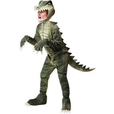 Halloweencostumes.com Large Child's Dangerous Alligator Costume, Green ...