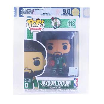 Funko Boston Celtics NBA Funko POP | Jayson Tatum (Green Jersey) | Rated AFA 9.0