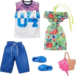 Barbie Fashions Pack - Tropical Dress & Jersey