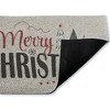Stupell Industries Minimal Merry Christmas Printed Outdoor Imitation Sisal Door Mat, design by Andrea Jasid Grassi - 2 of 4