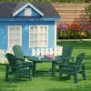 WestinTrends Malibu Kids 5-Piece HDPE Outdoor Patio Round Dining Table and Chairs Set - 2 of 4