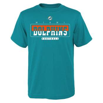 NFL Miami Dolphins Boys' Short Sleeve Cotton T-Shirt