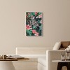 Art Remedy Zebra Hidden in Tropics Tropical Jungle Animals Wall Art Framed - 2 of 4
