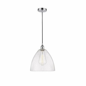 Edison Dome - 1 Light Cord Hung Mini Pendant In Industrial Style-13.75 Inches Tall and 12 Inches Wide - 1 of 1