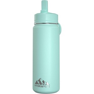 Hydrapeak 20oz Kids Stainless Steel Leak Proof Water Bottle with Straw Lid and Flexible Handle - 1 of 4