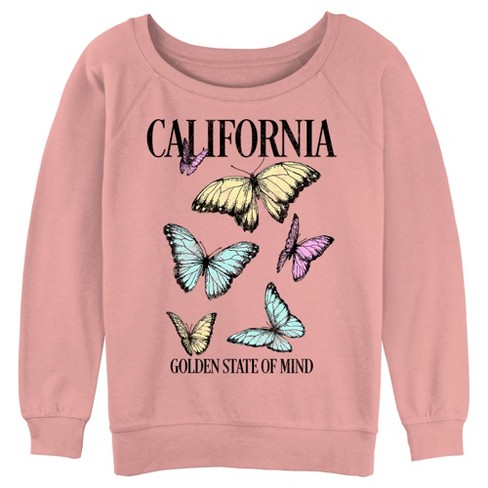 Pink discount california sweatshirt