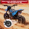 Jojoka 24V Electric Dirt Bike, 350w Electric Motorcycle - Up to 13.67Mile/h Long-Range, Ride on Motorcycle - 2 of 4