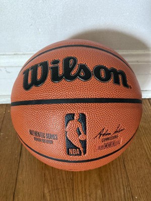 Wilson NBA Authentic Outdoor Basketball, Brown, Size 29.5 in. 