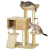 Sapphtopaz Cat Tree, Multi-Level Cat Tower with Sisal Scratching Posts, Climbing Ladder, Pet Furniture for Indoor Cats Playing and Climbing - 3 of 4
