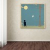 Trademark Fine Art -Tammy Kushnir 'Paper Airplane' Canvas Art - 3 of 3