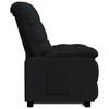 vidaXL Fabric Recliner in Black - Modern, Relaxation-Type, Comfortable Seating Furniture with Sponge & PP Cotton Filling - 4 of 4