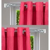 Evideco French Home Goods Adjustable Single Curtain Rod 50"-82" with Crystal-Look Finials and Brackets, Available in Silver or Chrome Finish - 2 of 4