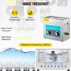 VEVOR Ultrasonic Vinyl Record Cleaner 6L 40kHz Knob Control Record Ultrasonic Cleaner 4 Records Vinyl Sonic Cleaner Stainless Steel Tank, Silver - 4 of 4