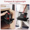 MUJERBAY 15Kpa Portable carpet cleaner machine, Easy Move with Handle, 1.5-inch Deep Cleaning Machine for Couch, Stairs, Car and Pet Messes. Red - 3 of 4