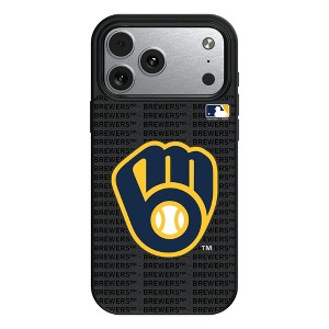 MLB National League Teams Text Backdrop MagSafe Compatible Cell Phone Case for Apple iPhone 17 Series - 1 of 4