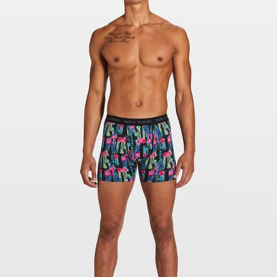 Pair Of Thieves Men's Rainbow Abstract Print Super Fit Boxer