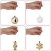 Deluxe Christmas Ornaments Set 73-Pack, Shatterproof Ball Collection with Reusable House-Shaped Storage Box for Tree Decoration - 4 of 4