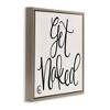 Stupell Industries Get Naked Curly Script, 18" x 18" - 3 of 4