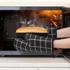 REGALWOVEN Soft Oven Mitts, Heat-Resistant Cooking Gloves, Thick Cotton Lining, Gripping for Baking, Grilling, Kitchen Mitts Set of  2 - 4 of 4