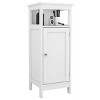 LOVMOR Free Standing Wooden Storage Cabinet Bathroom Floor Corner Cabinet - 4 of 4