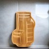 Slickblue Golf-Themed Wood Charcuterie Board, Club Bag Design, Ideal for Serving & Entertaining - 4 of 4