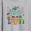 Men's - Disney - Toys Will Be Toys Long Sleeve Graphic T-Shirt - 2 of 4