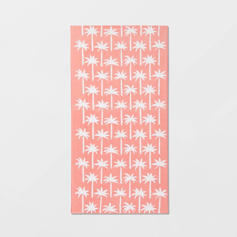 Palm Tree Printed Beach Towel - Sun Squad&#8482;, 1 of 6