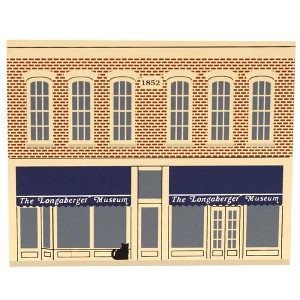 Cats Meow Village 4.0 Inch The Longaberger Museum Landmark Basket Dresden Village Buildings - 1 of 2