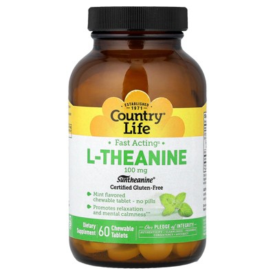 thumbnail image 2 of Country Life Chewable L-Lysine – With Vitamin D & Elderberry – Tangy Orange Twist, 60 Tablets 2 of 2