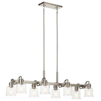 Kichler Lighting Aivian 8 - Light Chandelier In Nickel Textured : Target