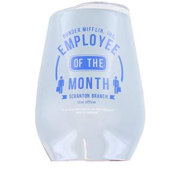 Silver Buffalo The Office "Employee of the Month" Stainless Steel Tumbler With Lid | 10 Ounces