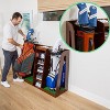 GoSports Premium Wooden Double Golf Bag Organizer and Storage Rack - 4 of 4