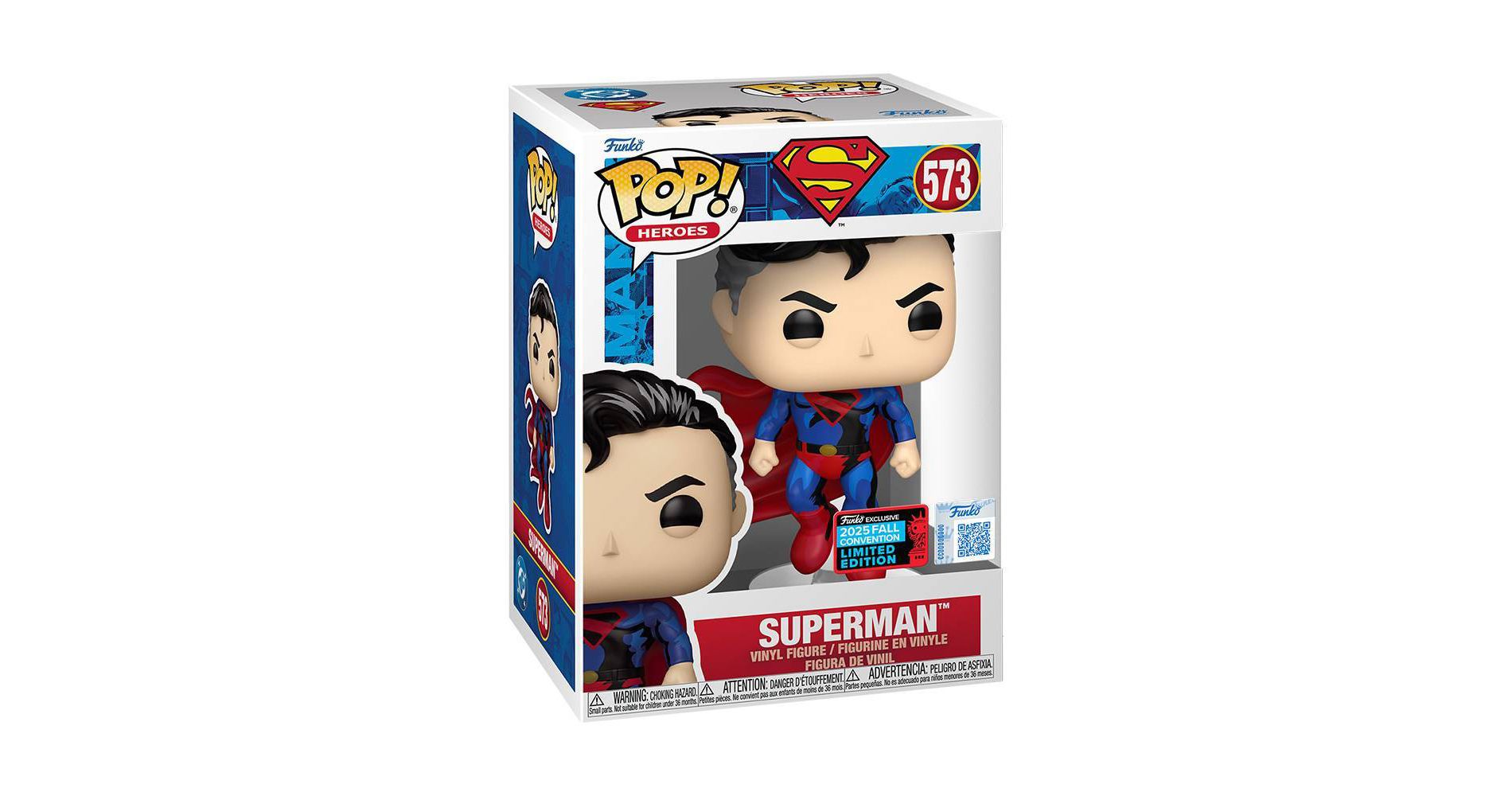 Funko POP! Heroes: Superman Vinyl Figure #573