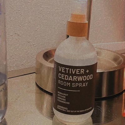 3.38 fl oz Room Spray Brown, Vetiver and Cedarwood - Threshold™