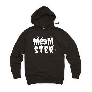 Simply Sage Market Women's Graphic Hoodie Momster Pumpkin - 1 of 3
