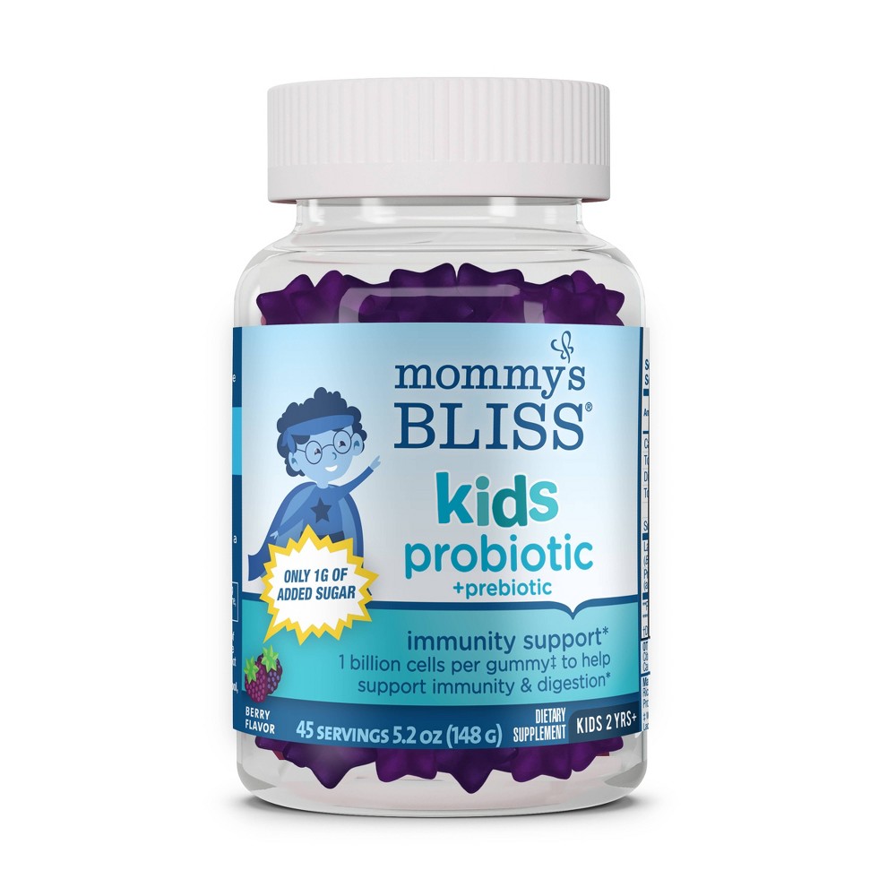 Photos - Vitamins & Minerals Mommy's Bliss Kids Probiotic + Prebiotics Gummies - 45ct