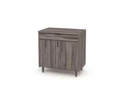 Jet Acacia 2-Door Adjustable Shelf Office Cabinet