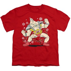Boys' Teenage Mutant Ninja Turtles Robot Krang Christmas Lights T-Shirt - 1 of 4