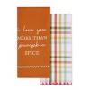 2pk Harvest Slogan Printed and Plaid Dish Towel - Bullseye's Playground™ - 3 of 3