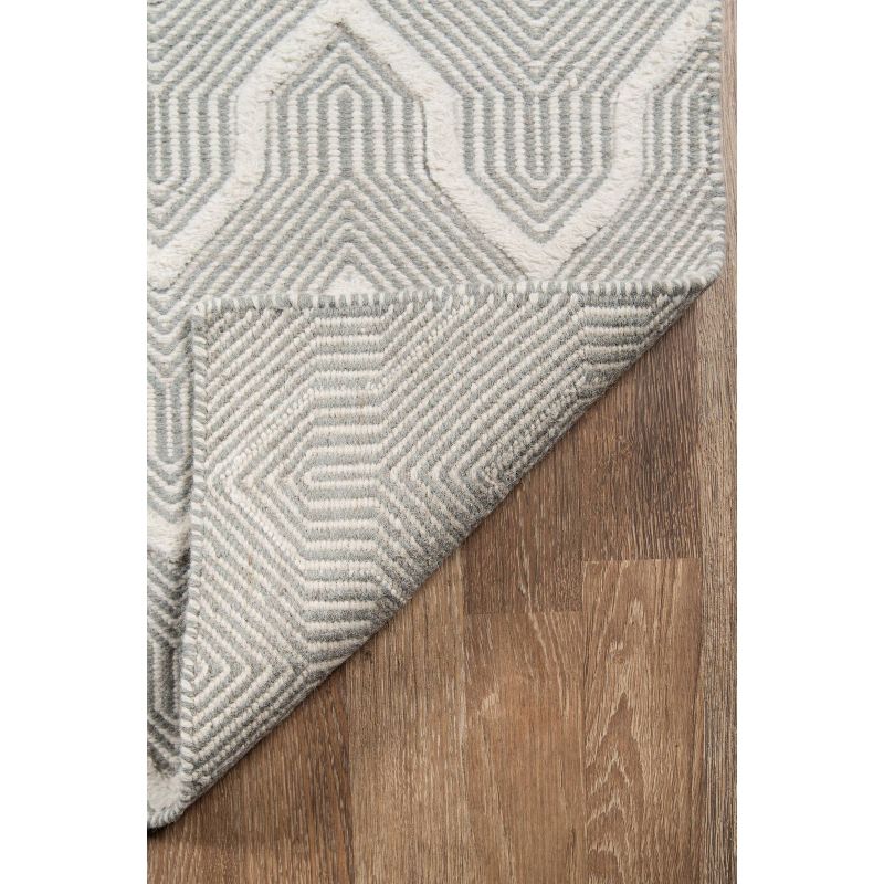  Langdon Prince Hand Woven Wool Area Rug Gray - Erin Gates by Momeni, 6 of 10